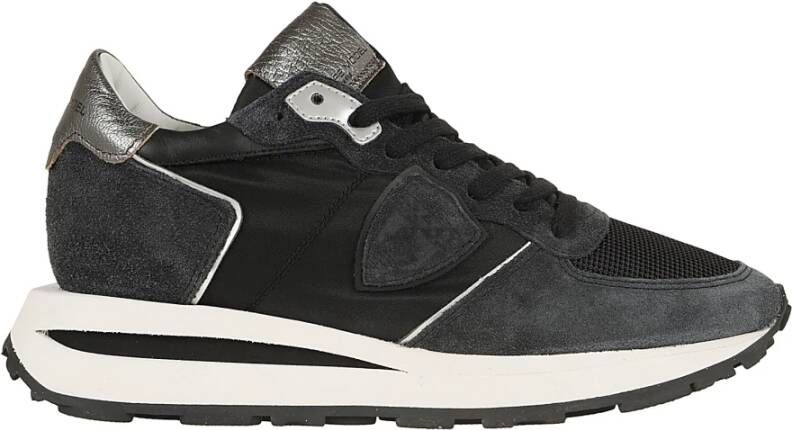 Philippe Model Zwarte Sneakers voor Vrouwen Aw24 Black Dames