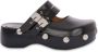 Philosophy di Lorenzo Serafini Zwarte Sandalen met Gesp en Studs Black Dames - Thumbnail 1