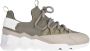 Pierre Hardy Trek Comet Sneakers in Khaki Grijs Wit Gray Heren - Thumbnail 1