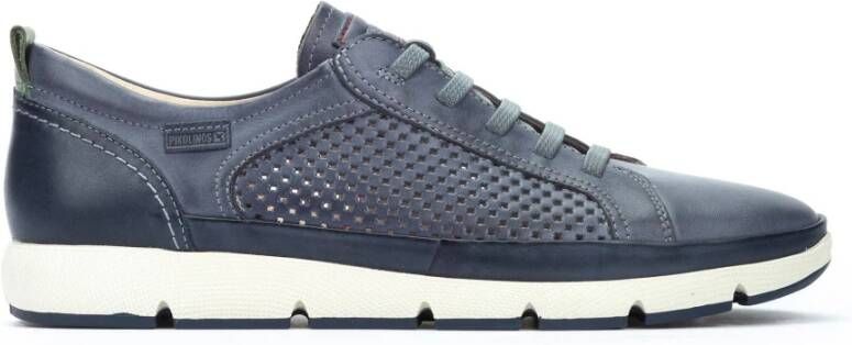 Pikolinos Blauwe herensneaker Fuencarral stijl Blue Heren