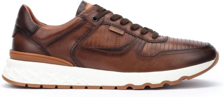 Pikolinos Bruine Heren Sneaker Collectie Brown Heren