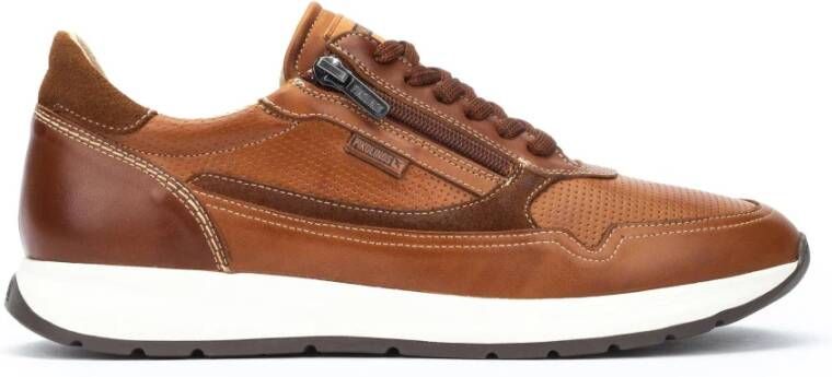 Pikolinos Bruine herensneakercollectie Brown Heren