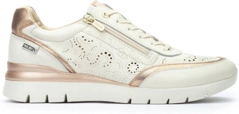 Pikolinos Comfortabele Cantabria Sneaker Off White Dames