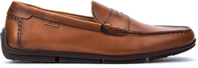 Pikolinos Elegante Conil Leren Loafer voor Heren Brown Heren