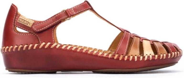 Pikolinos Flat Sandals Bruin Dames