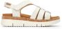 Pikolinos Off White Damesandaal Lichtgewicht Leer Beige Dames - Thumbnail 1