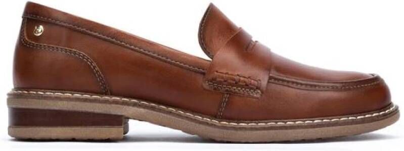 Pikolinos Opvallende Aldaya damesloafer Brown Dames