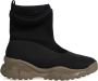 Pinko Moss Trek Boot Pelle Gommata+Neoprene Zwart Dames - Thumbnail 1