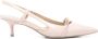 Pinko Beige Slingback Platte Schoenen Rubberen Zool Beige Dames - Thumbnail 1