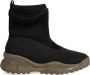 Pinko Moss Trek Boot Pelle Gommata+Neoprene Zwart Dames - Thumbnail 6