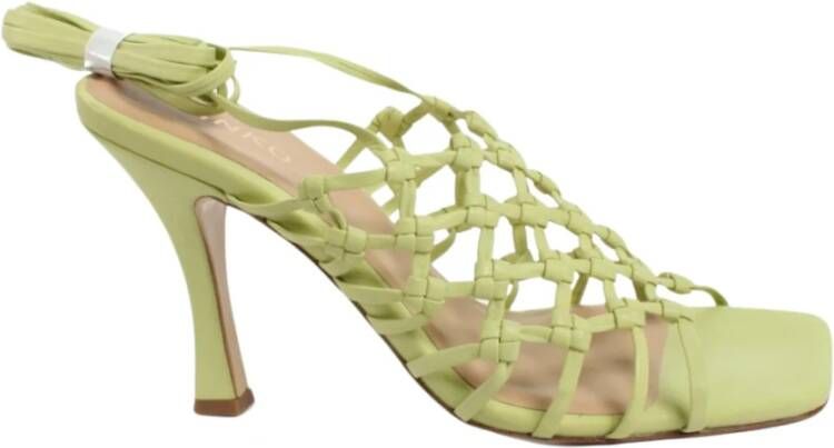 Pinko Groene sandalen voor dames Green Dames