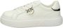 Pinko Leren Sneaker met Polyurethaan Samenstelling White Dames - Thumbnail 22