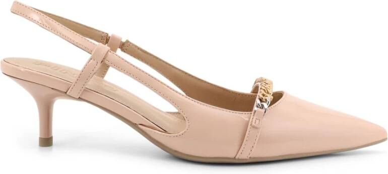 Pinko Lakleren Slingback met Metalen Logo Pink Dames