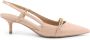 Pinko Lakleren Slingback met Metalen Logo Pink Dames - Thumbnail 1