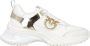 Pinko Leren Sneaker met Polyurethaan Ss0027P025Z1B White Dames - Thumbnail 2