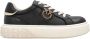 Pinko Leren Sneaker met Polyurethaan Stijl Ss0003P014Zi8 Black Dames - Thumbnail 1