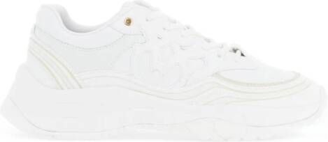 Pinko Love Birds Eco-Leren Sneakers White Dames