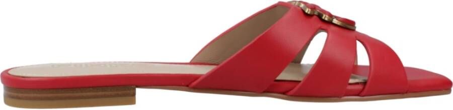 Pinko Marli Slipper Sliders Red Dames