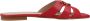 Pinko Marli Slipper Sliders Red Dames - Thumbnail 1