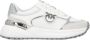 Pinko Witte Leren Sneakers Lente Zomer Collectie White Dames - Thumbnail 6