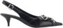 Pinko Versierde Slingback Kittenhak Pumps Black Dames - Thumbnail 1