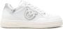 Pinko Witte en Zilveren Sneakers Beige Dames - Thumbnail 1