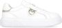 Pinko Witte Leren Sneakers Love Birds White Dames - Thumbnail 1