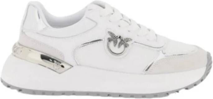 pinko Witte Sneakers GEM White Dames