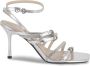 Pinko Zilveren Platte Schoenen Gray Dames - Thumbnail 1