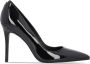 Pinko Zwarte Leren Pumps voor Vrouwen Black Dames - Thumbnail 1