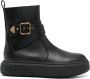 Pinko Zwarte Mid Sneaker voor Vrouwen Black Dames - Thumbnail 1