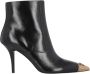 Pinko Zwarte platte schoenen met metalen neus Black Dames - Thumbnail 1