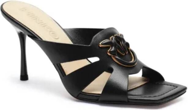 Pinko Zwarte Sandalen Lisa 04 Black Dames