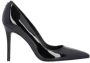 Pinko Zwarte Stiletto Schoenen met Love Birds Logo Black Dames - Thumbnail 1