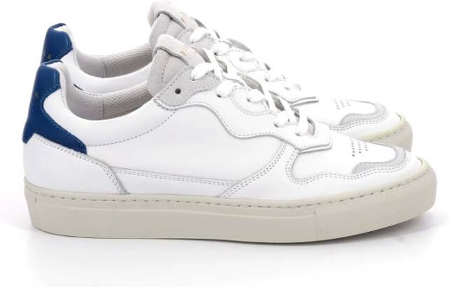 Piola Inti Lage Sneakers van Leer Vetersluiting White Dames