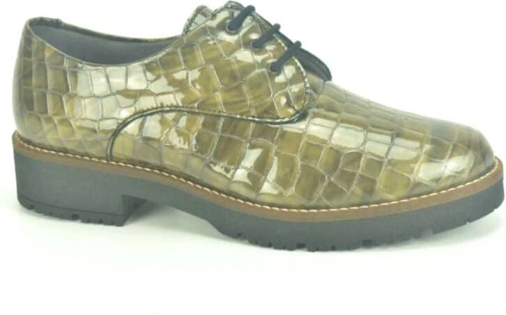 Pitillos Croco Lace Schoenen Green Dames