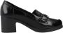 Pitillos Elegante Moccasin Stijl Pumps voor vrouwen Black Dames - Thumbnail 1