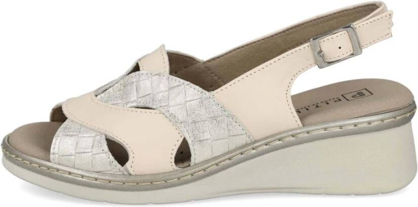 Pitillos Esparto wedges Beige Dames