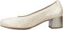 Pitillos Fantasie Holle Hak Pumps Beige Dames - Thumbnail 1