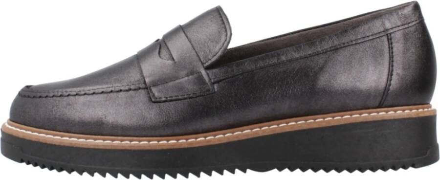 Pitillos Klassieke Mocasin Loafers Black Dames