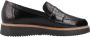 Pitillos Klassieke Mocasin Loafers Black Dames - Thumbnail 2