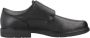 Pitillos Klassieke Velcro Business Schoenen Black Heren - Thumbnail 2