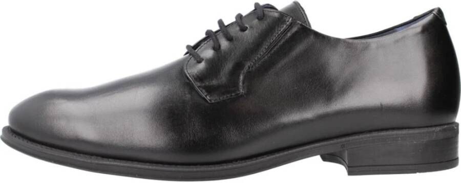 Pitillos Klassieke Veterschoenen voor Zakelijk Gebruik Black Heren