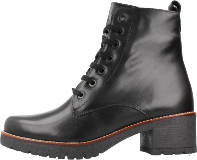 Pitillos Militaire Veterschoenen Black Dames