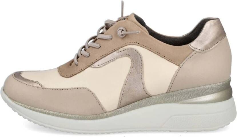 Pitillos Sneakers Beige Dames