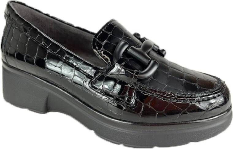 Pitillos Stijlvolle Loafers voor Vrouwen Black Dames