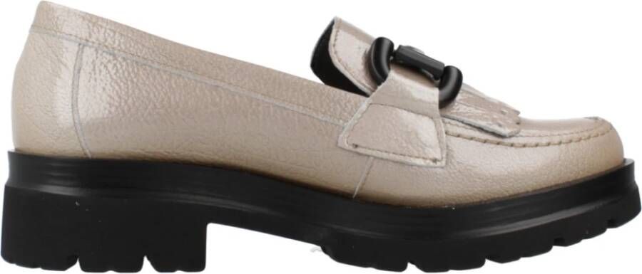 Pitillos Stijlvolle Mocasin Loafers Brown Dames