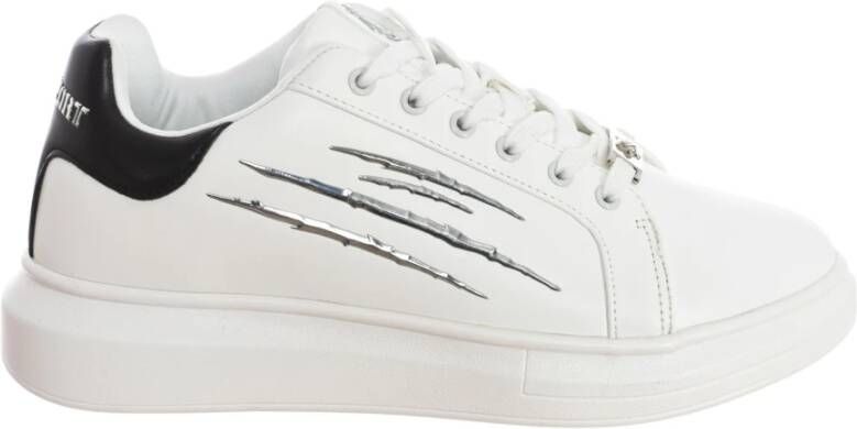 Plein Sport Sportieve Mid-Top Sneakers White Heren