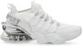 Plein Sport Witte Zilveren Tiger Attack Gen. X.04 Sneaker White Heren - Thumbnail 1