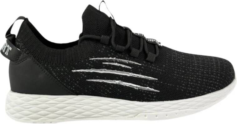 Plein Sport Zwarte Sneakers Sport Model Baskets Black Heren